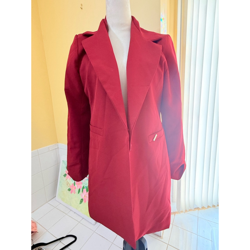 Women's Unbranded Blazer XXL Europe Red, us is l/xl